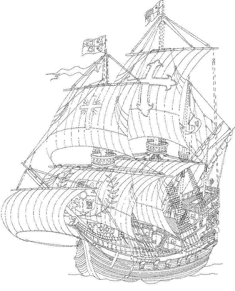 Kids n fun 9 Coloring Pages Of Sailing Ships
