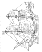 coloring page Sailing Ships
