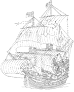 coloring page Sailing Ships
