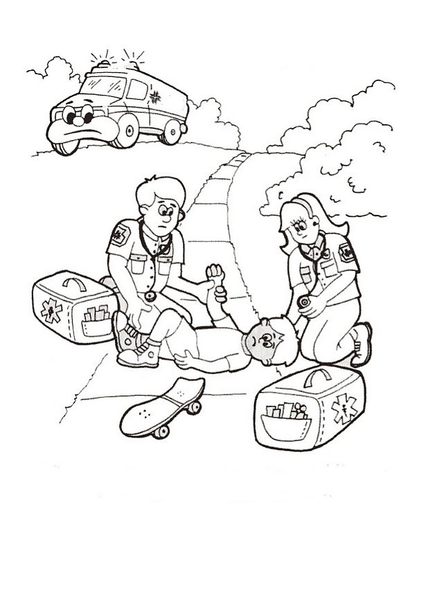 Kids-n-fun.com | 16 coloring pages of Hospital