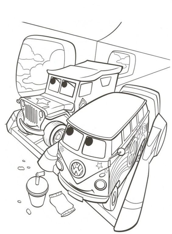 Car Coloring Pages Kid 8