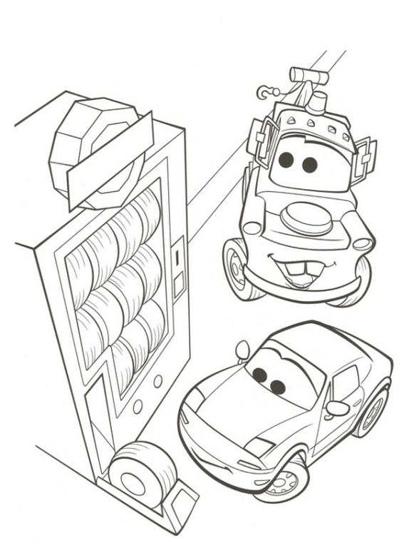 Car Coloring Pages Kid 2