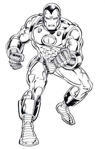 Kids N Fun Com 60 Coloring Pages Of Iron Man