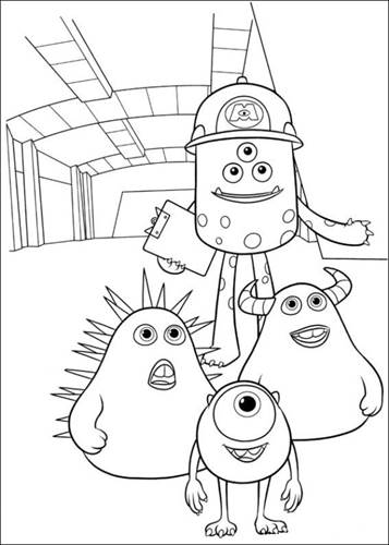 Monsters Inc Coloring Pages - Best Coloring Pages For Kids