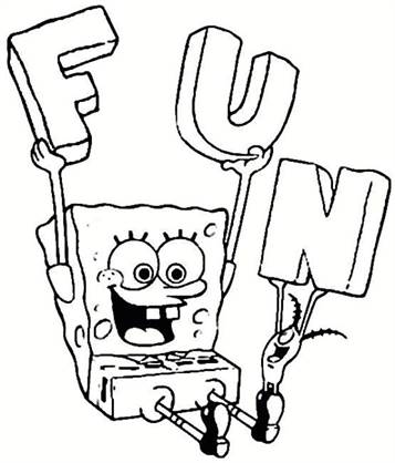 Kids N Fun Com 39 Coloring Pages Of Spongebob Squarepants