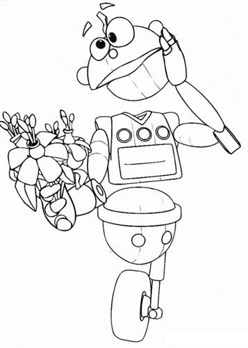 Kids-n-fun.com | 52 coloring pages of Adiboo