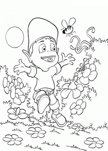 Kids-n-fun.com | 52 coloring pages of Adiboo