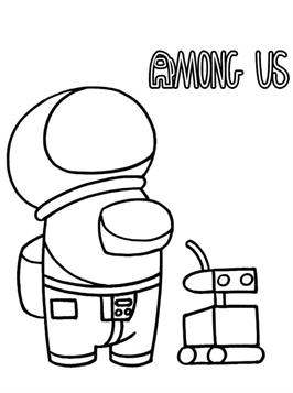 Kids N Fun Com 41 Coloring Pages Of Among Us