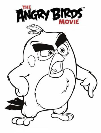 Kids N Fun Com 6 Coloring Pages Of Angry Birds Movie