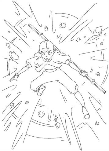 Kids-n-fun.com | 28 coloring pages of Avatar