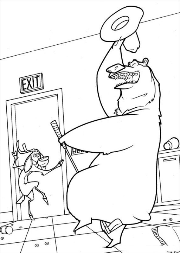 Kids-n-fun.com | 26 coloring pages of Open Season