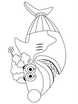 19+ Baby Shark Coloring Sheet