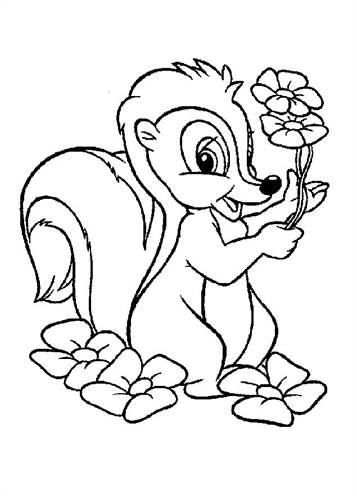 kidsnfun  16 coloring pages of bambi
