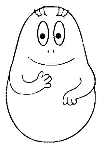 Kids N Fun Com 29 Coloring Pages Of Barbapapa