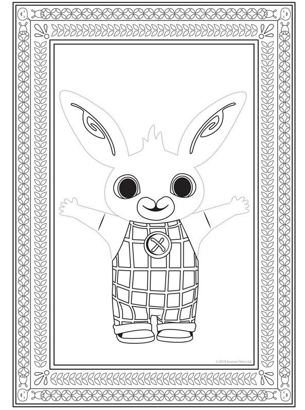 Kids-n-fun.com | Create personal coloring page of Bing 07 coloring page