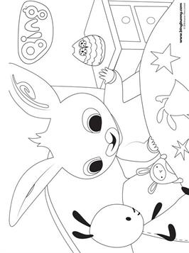 Kids-n-fun.com | 42 coloring pages of Bing Bunny