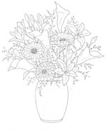 Kids-n-fun | 30 coloring pages of Bouquets