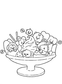 Download Kids N Fun Com 17 Coloring Pages Of Bt21