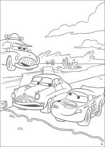Kids N Fun Com 84 Coloring Pages Of Cars Pixar