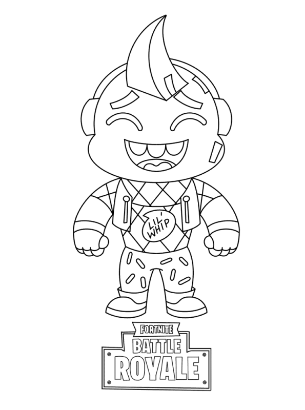 Kids-n-fun.com | Create personal coloring page of lil whip coloring page