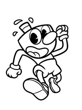 Kids-n-fun.com | 23 coloring pages of Cuphead