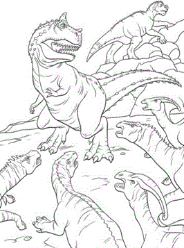 Kids-n-fun.com | 53 coloring pages of Dinosaurs