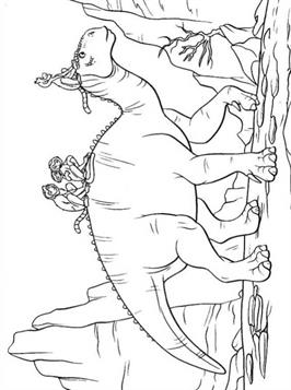 Kids-n-fun.com | 53 coloring pages of Dinosaurs