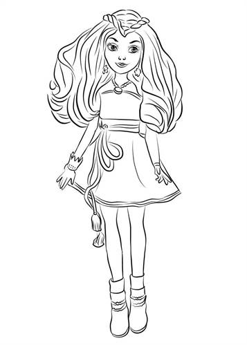 Download Kids-n-fun.com | 15 coloring pages of Disney Descendant ...