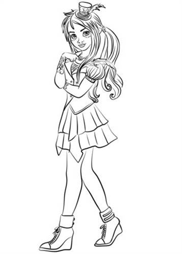 900 Coloring Pages Disney Descendants  Best HD