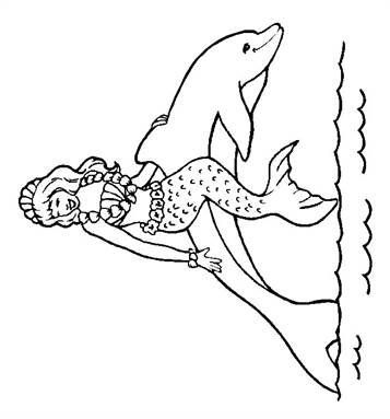 Kids-n-fun.com | 16 coloring pages of Dolphins