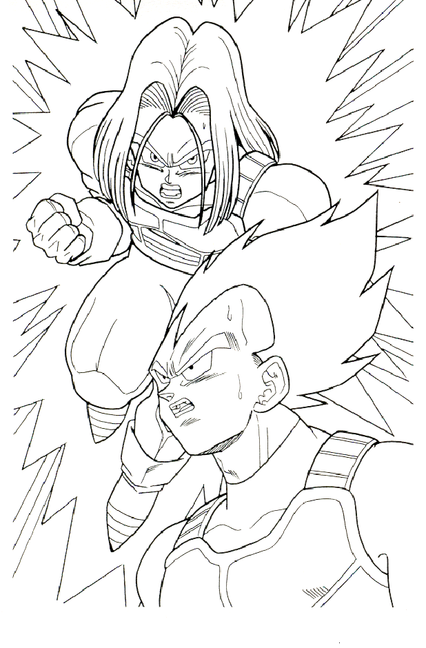 Kids-n-fun.com | Coloring page Dragon Ball Z Dragon Ball Z