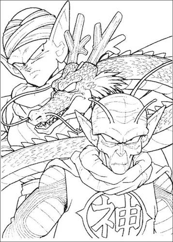 Dragon Ball Z Coloring Pages. Free printable Coloring pages