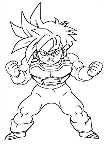 Kids N Fun Com 55 Coloring Pages Of Dragon Ball Z