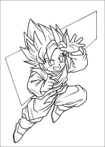 Dragon Ball Z  Dragon coloring page, Coloring pages, Cartoon