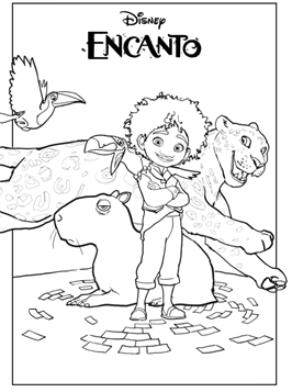 540  Free Coloring Pages Disney Encanto  HD