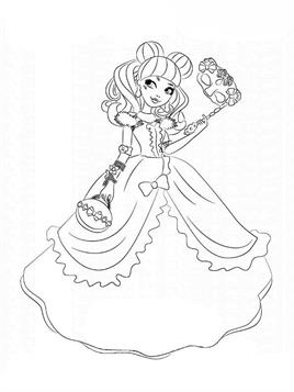 Kids N Fun Com 49 Coloring Pages Of Ever After High