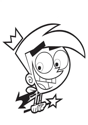 fairly odd parents coloring pages