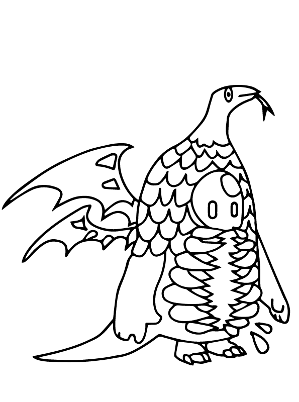 Kids-n-fun.com | Coloring page Fall Guys Ultimate knockout fall guys 1