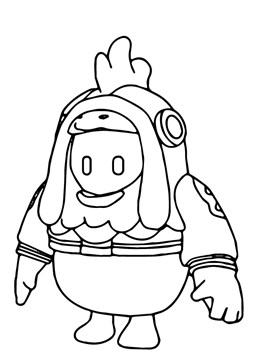 Kids-n-fun.com | 20 coloring pages of Fall Guys Ultimate knockout