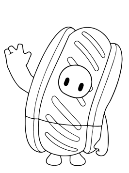 Download Kids-n-fun.com | 20 coloring pages of Fall Guys Ultimate ...