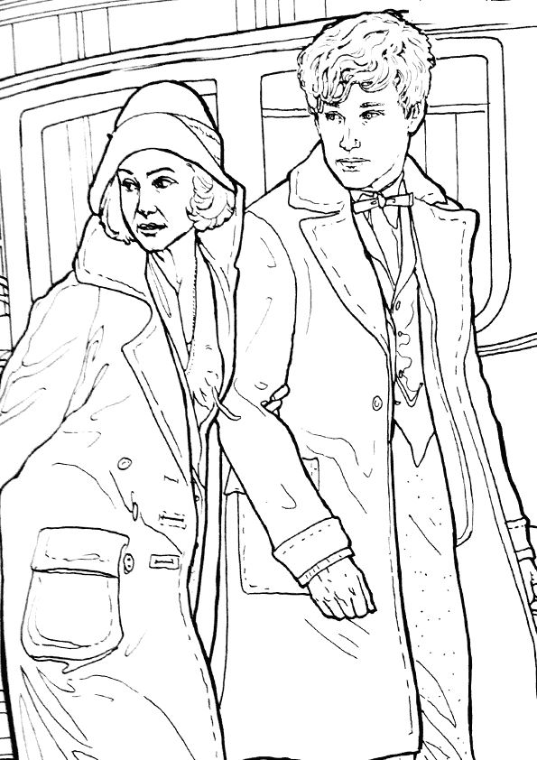Kids-n-fun.com | Coloring page Fantastic Beasts and Where to Find Them