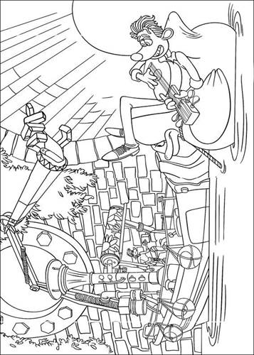 Kids-n-fun.com | 18 coloring pages of Flushed away