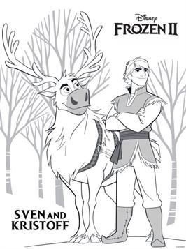 Kids N Fun Com 12 Coloring Pages Of Frozen 2