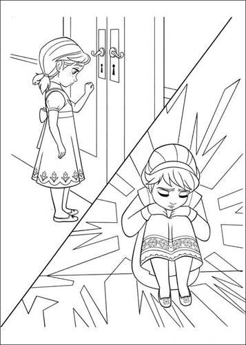 kids n fun com 35 coloring pages of frozen