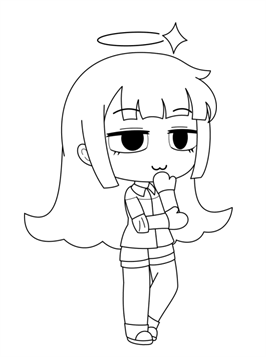 Gacha Life Coloring Pages  Unique Collection - Print for Free