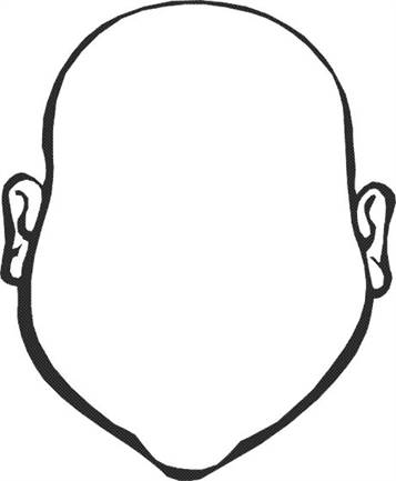 coloring pages of childrens faces