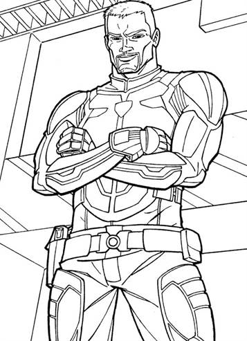 Download Kids-n-fun.com | 44 coloring pages of G.I. Joe