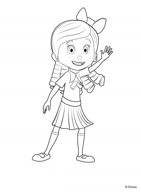 Kids-n-fun.com | 9 coloring pages of Goldie and Bear