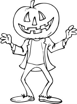 Kids-n-fun.com | 132 coloring pages of Halloween
