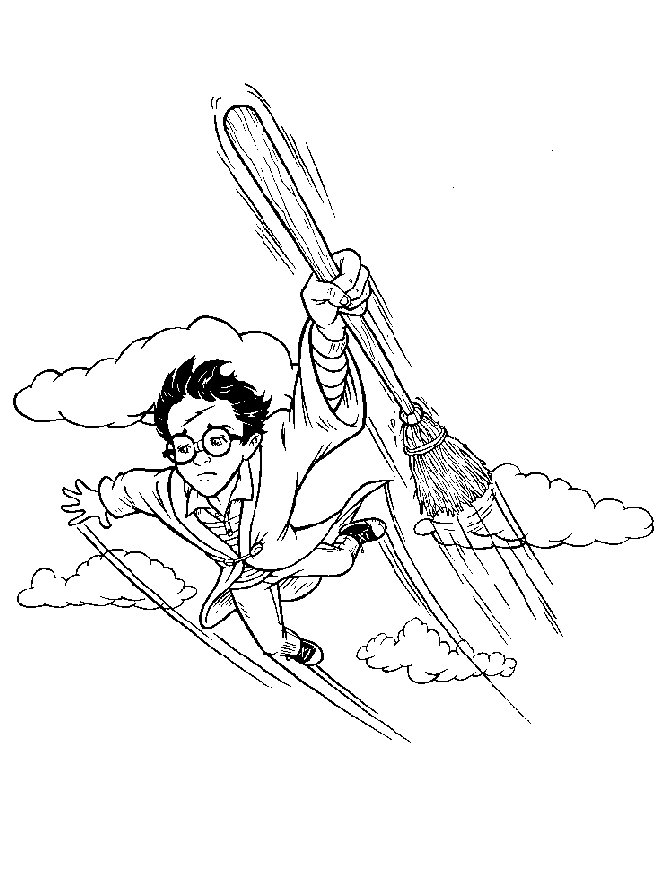 Verrassend Kids-n-fun.com | Coloring page Harry Potter Harry Potter HA-29